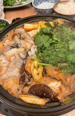 にんにくみそ鍋