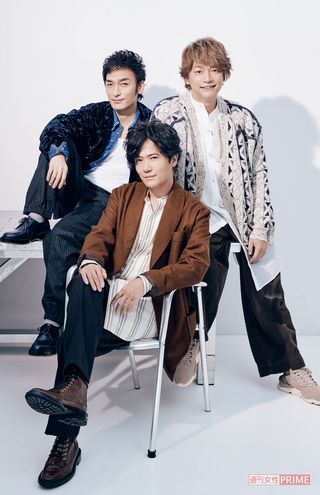 草なぎ剛、稲垣吾郎、香取慎吾（'20年）　撮影／廣瀬靖士