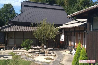 武内俊晴容疑者が経営する古民家をリフォームした宿泊施設