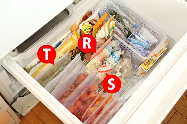 冷凍室（下段）