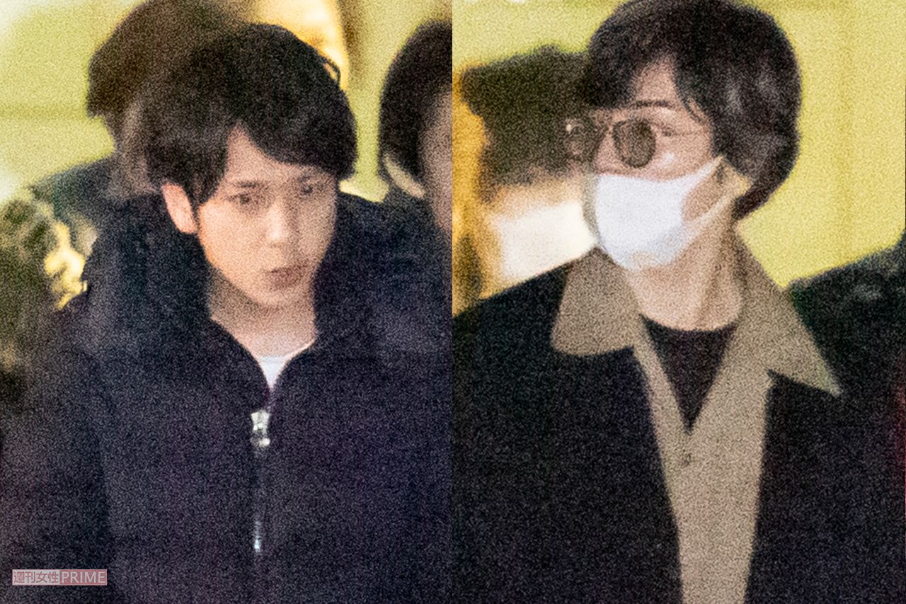 '20年、そろって初詣にやってきた松本潤と二宮和也。かねてから不仲説が報道されているが……