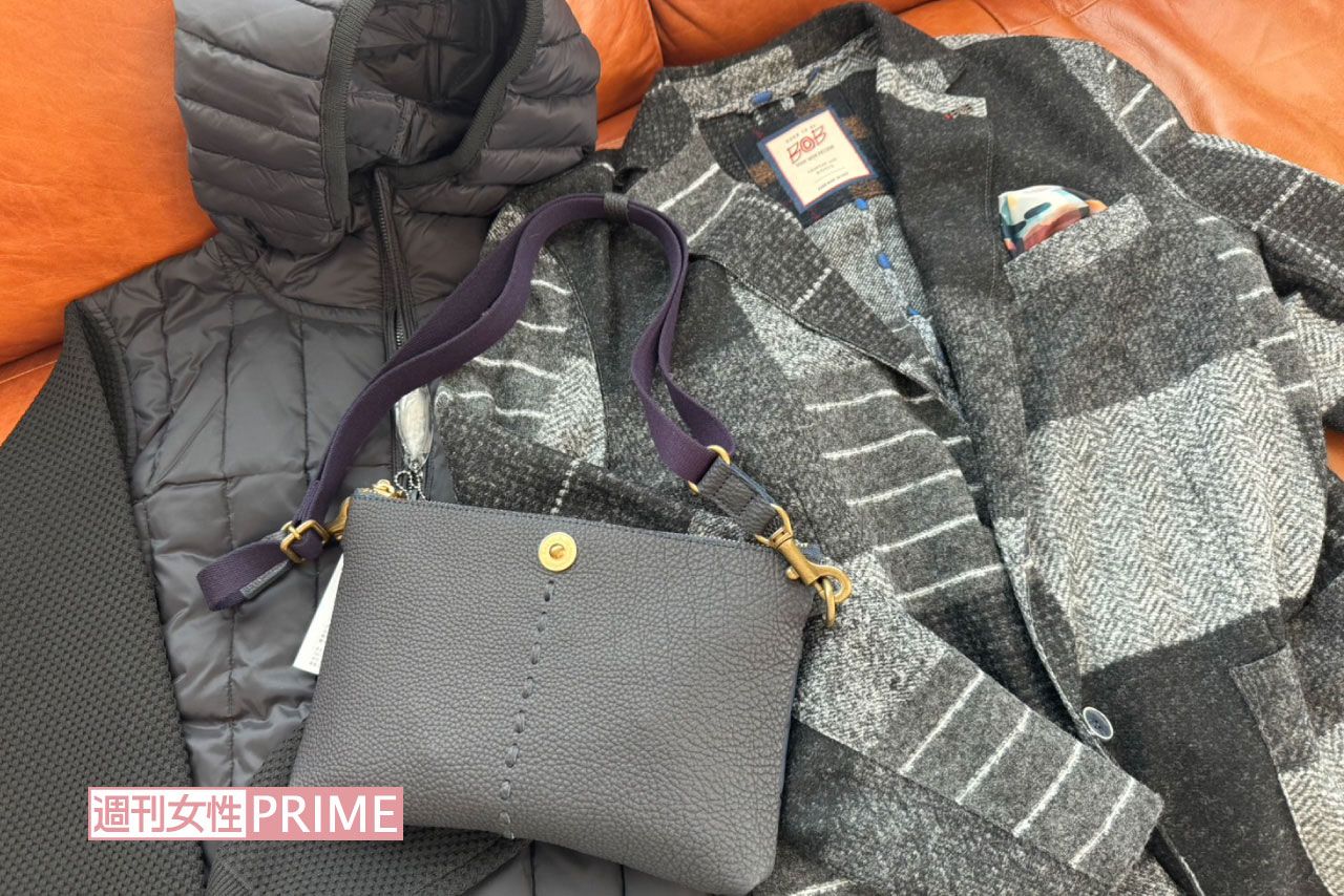 おしゃれな加トちゃんに似合うものを一生懸命探しました　撮影／加藤綾菜