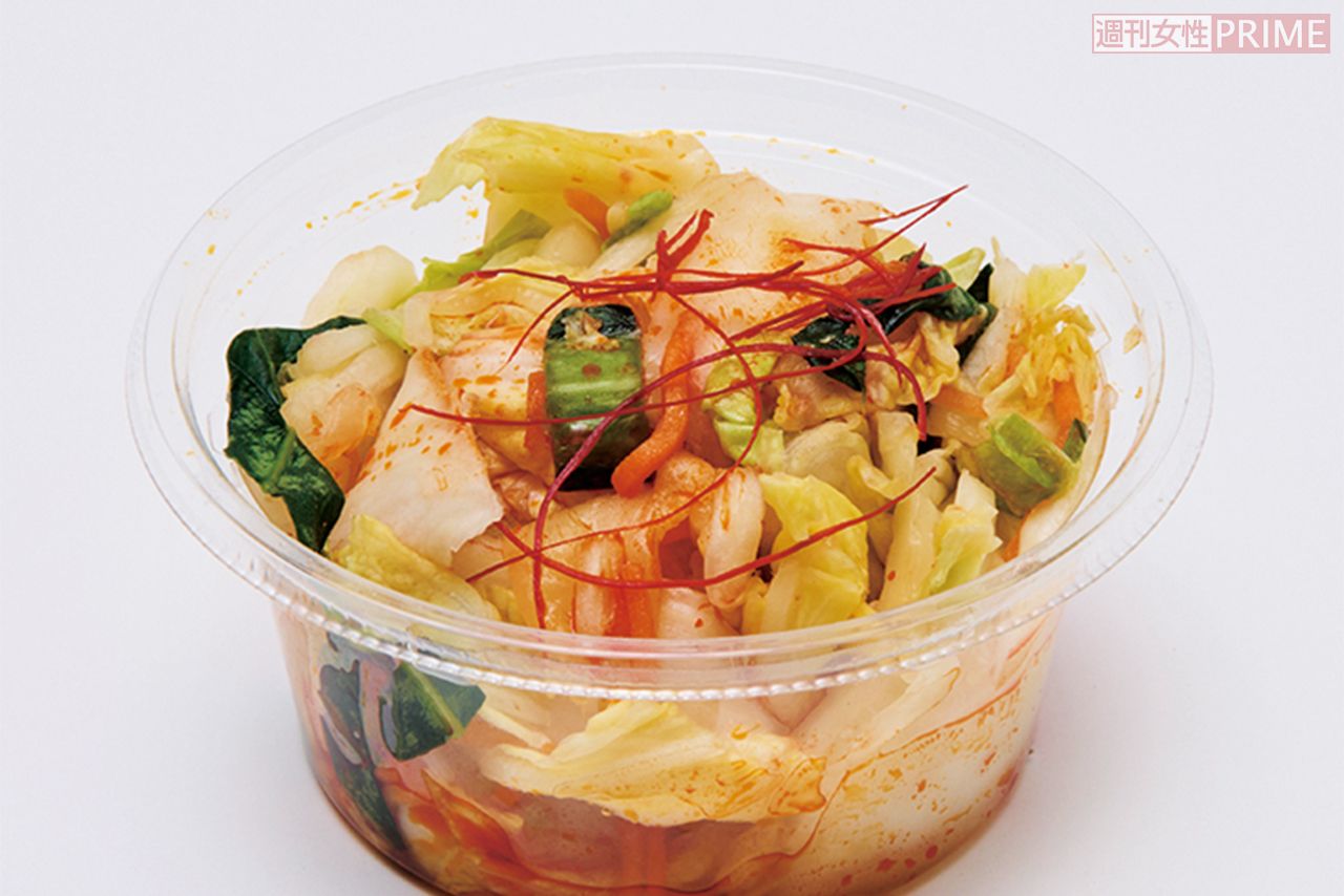 ラー油仕立てのピリ辛白菜　撮影／山田智絵