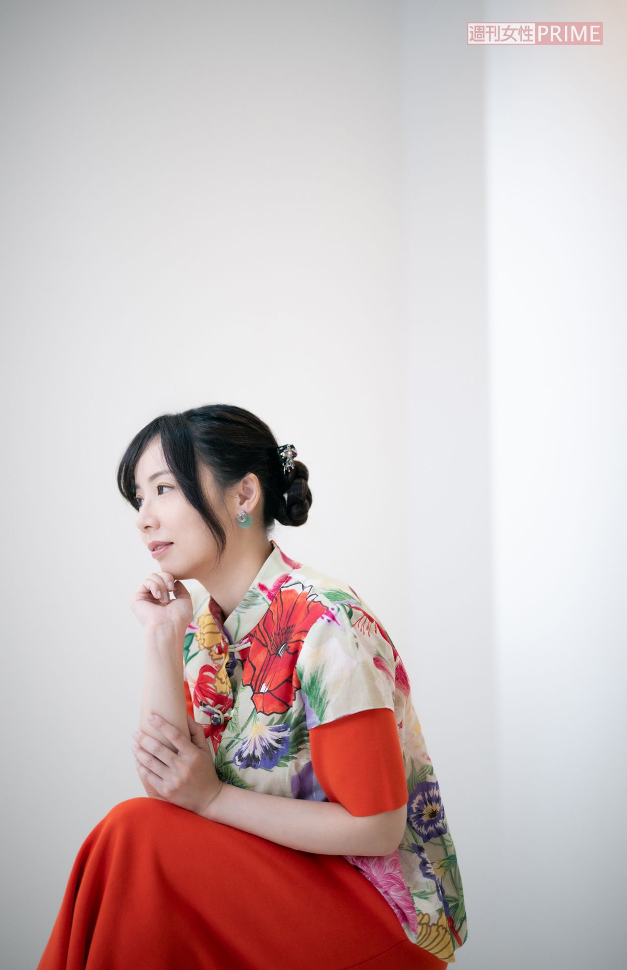 綿矢りさ　写真／深野未希（文藝春秋）