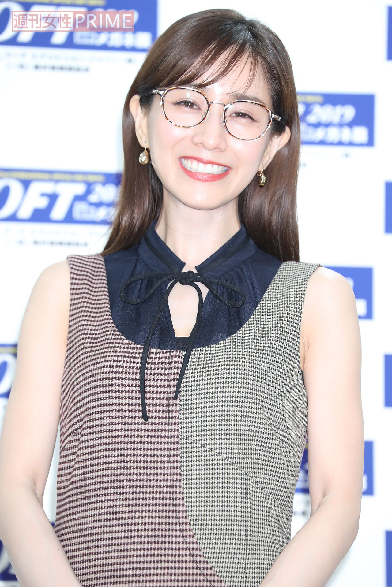 田中みな実　('19年10月『日本メガネベストドレッサー賞』表彰式)