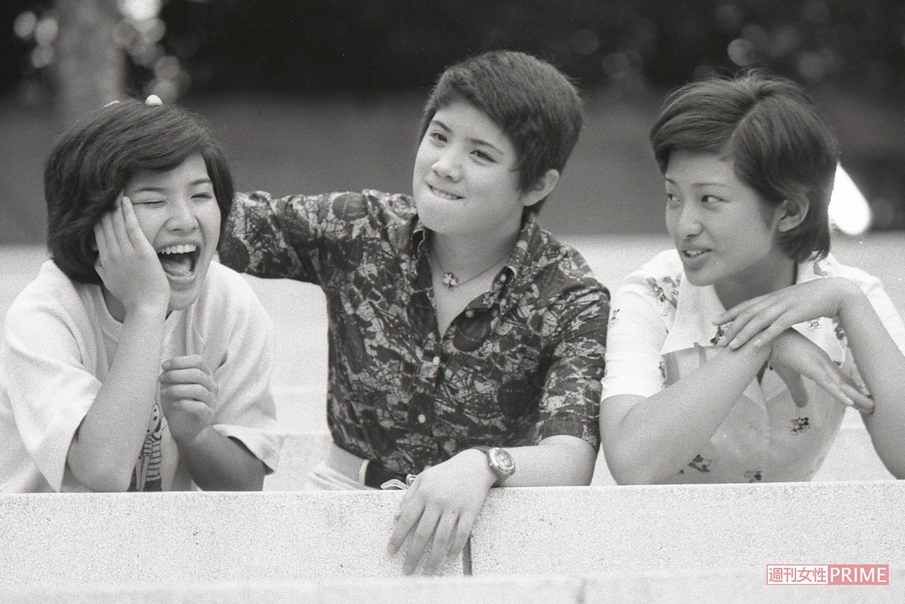 花の中三トリオ（桜田淳子、森昌子、山口百恵さん）