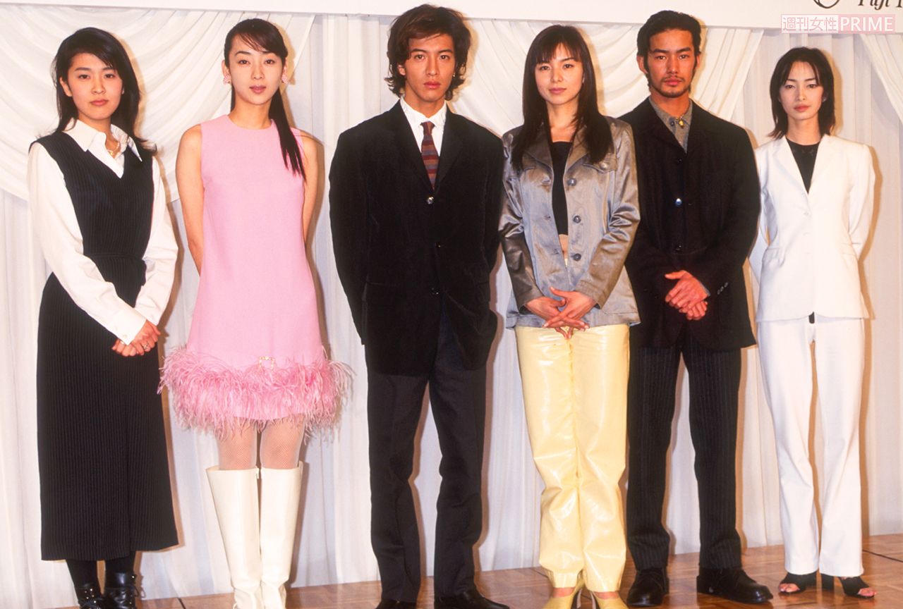 『ロングバケーション』の制作発表会見（'96年）