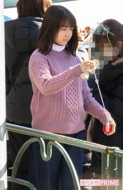 昨年12月の『オー！マイ・ボス！』のロケでは、休憩中にけん玉の練習をしていた