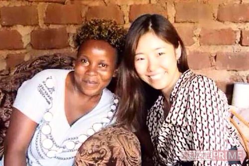 ナカウチ・グレースさんの自宅で初めて会った日に