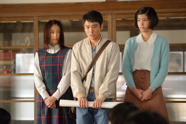 奥茨城村ではいつも一緒だった3人。東京で久しぶりに会うシーンでも、すぐに故郷の“時間”が戻ってくるという　(c)NHK