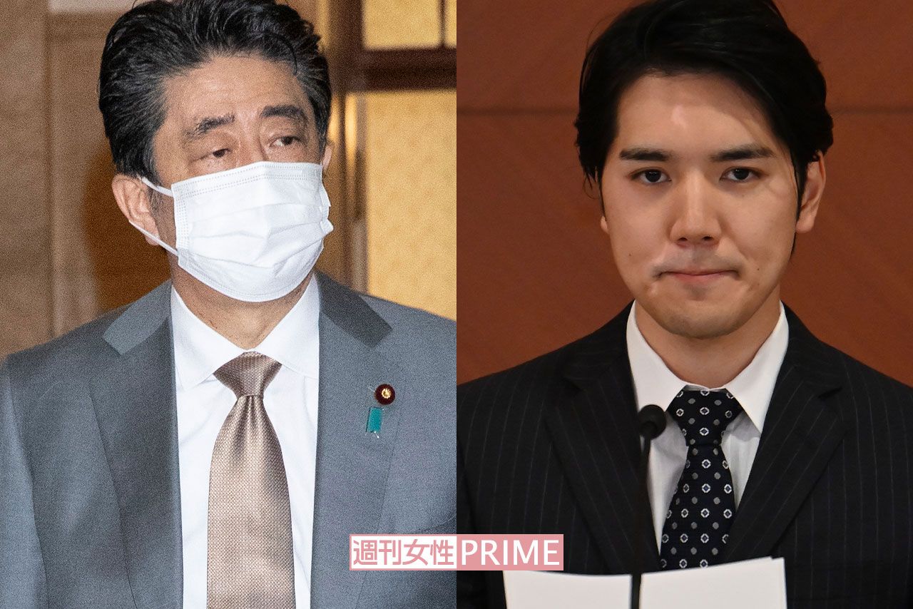 安倍晋三元首相と小室圭さん