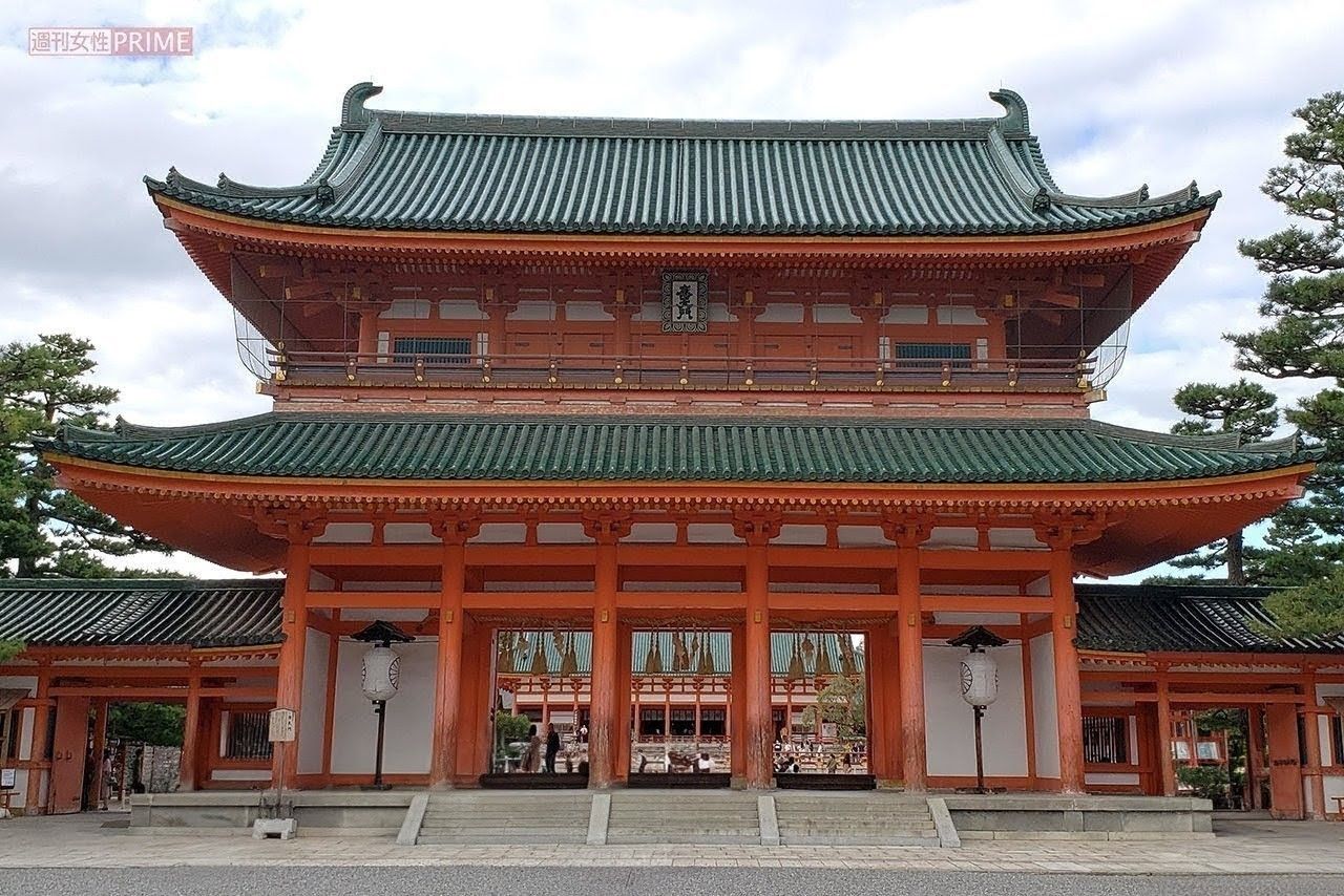 外国人旅行客も多く訪れる平安神宮　撮影／編集部
