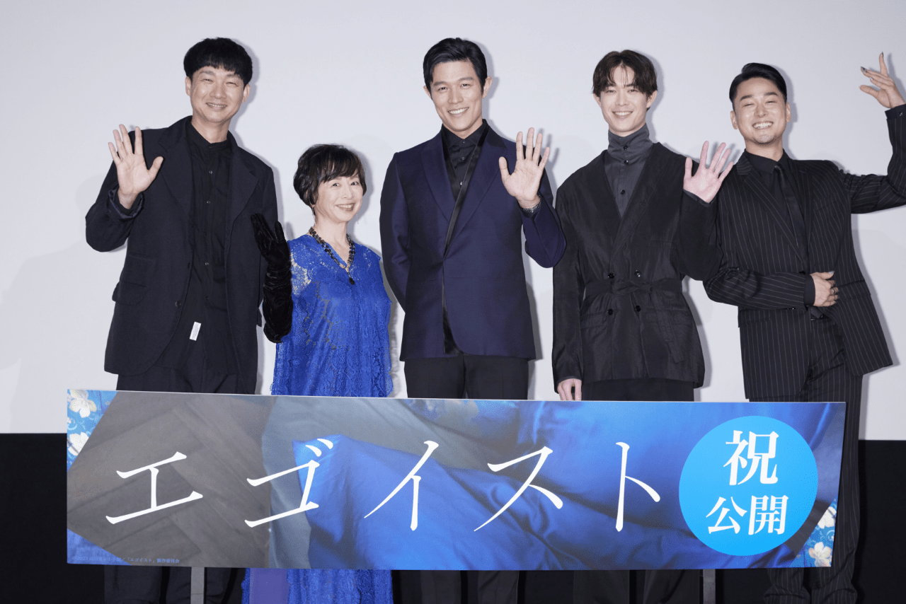 転機となった作品『エゴイスト』。右端がドリアン