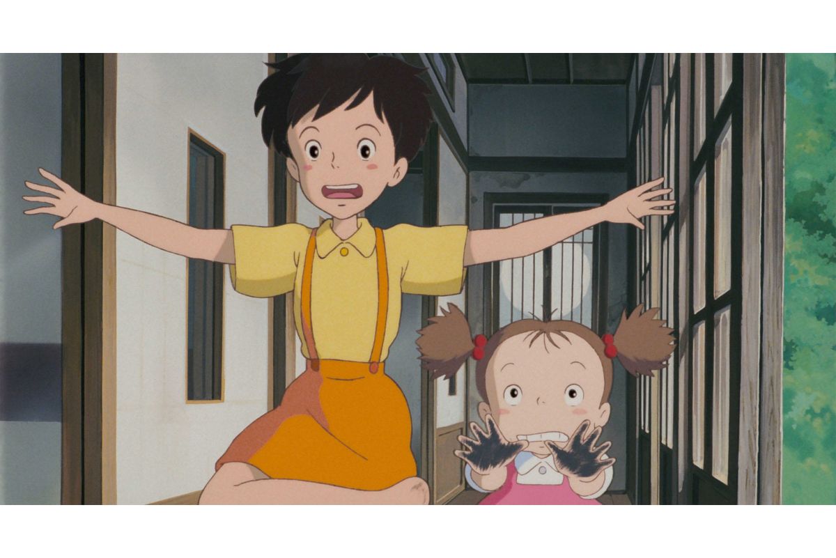 となりのトトロ作品画（スタジオジブリホームページより）