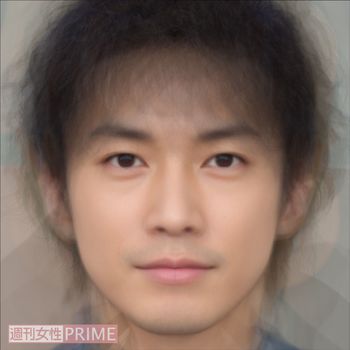 抱かれたい男トップ10（斎藤工、福山雅治、西島秀俊、福士蒼汰、向井理、玉木宏、綾野剛、小栗旬、佐藤健、松坂桃李）の平均顔