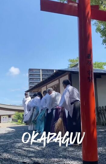 7月に「神武東征の宮岡田宮」の公式Xで投稿されたサカナクション『夜の踊り子』踊ってみた動画