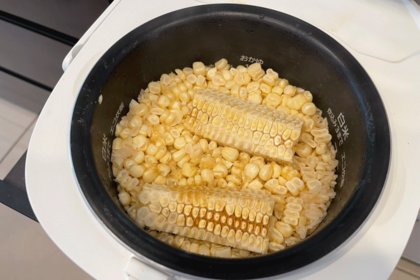 トウモロコシの炊き込みご飯