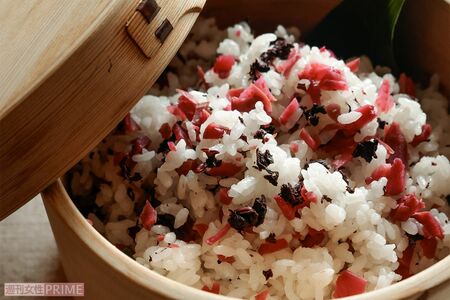 刻み梅ごはん　撮影／竹内章雄