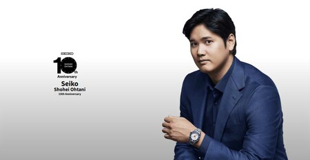 セイコーアンバサダー10周年を迎えた大谷翔平（SEIKOWATCH公式HPより）