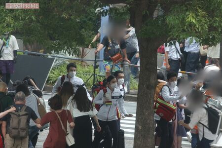 多くのエキストラを使って大規模ロケを行っていた『TOKYOMER』（本文とは関係ありません）