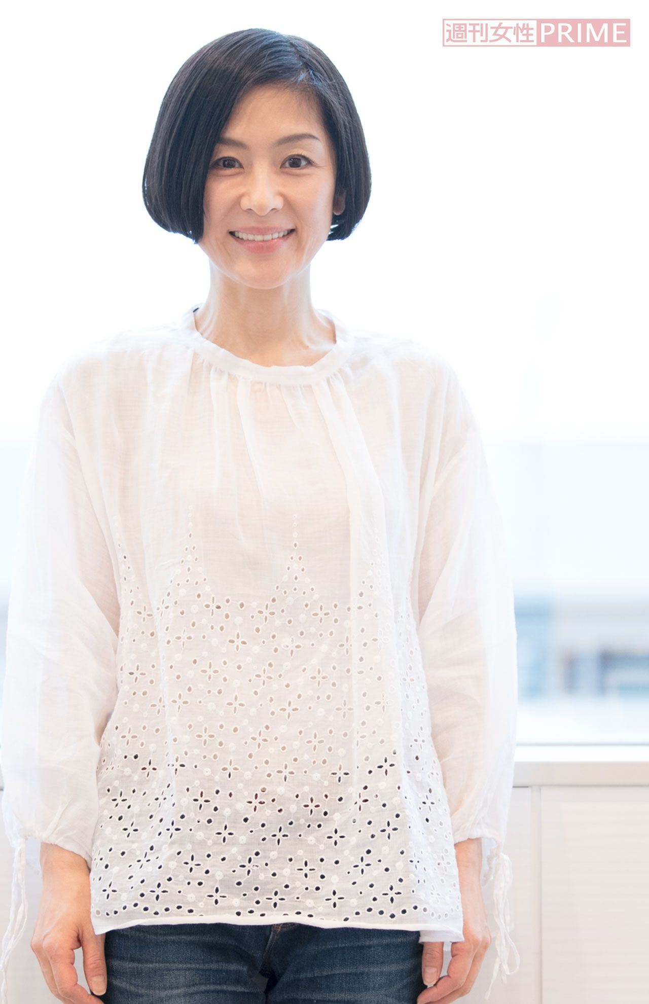 壮絶な不妊治療の末、46歳で第２子を出産した加藤貴子（47）　　撮影／山田智絵 　