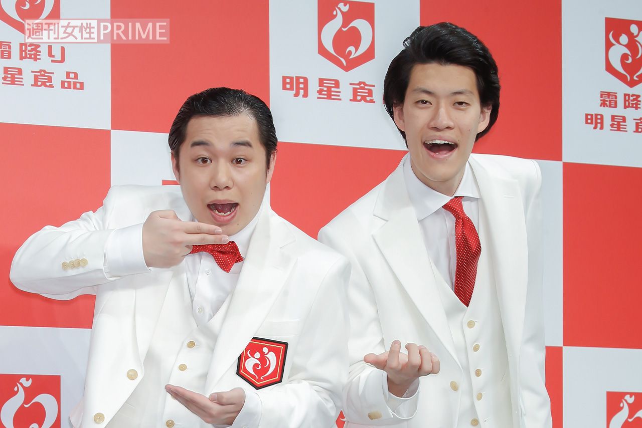 「霜降り明星」せいやと粗品