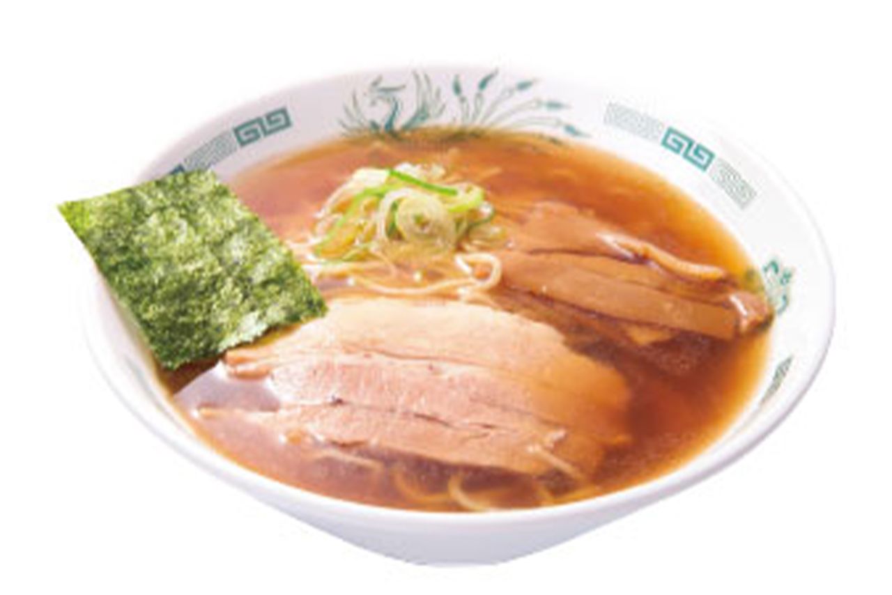 人気メニューの中華そば（公式サイトより）
