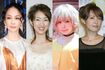 左から、中島美嘉、坂下千里子、益若つばさ、大沢あかね