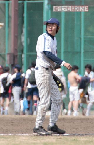 2006年4月、ジャニーズチームで草野球を楽しむ相葉雅紀