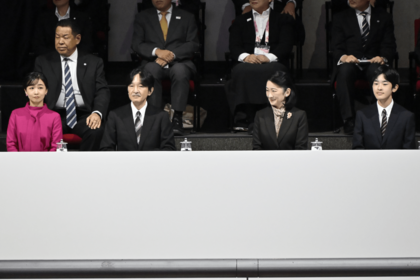 「東京2025デフリンピック」開会式に出席した秋篠宮ご一家（2025年11月15日）