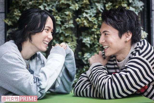 小越勇輝、宮崎秋人　撮影／廣瀬靖士