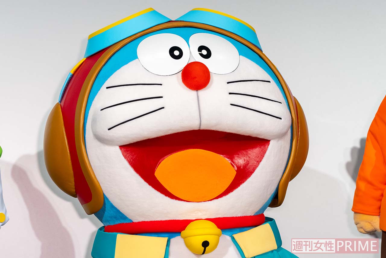 ドラえもん　映画『ドラえもん　のび太と空の理想郷　大ヒット御礼舞台挨拶』より（2023年3月14日）