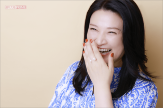 よく笑い、よく気を使う。「内面も外面も、大人の美しさがある人に憧れますね」※撮影／矢島泰輔