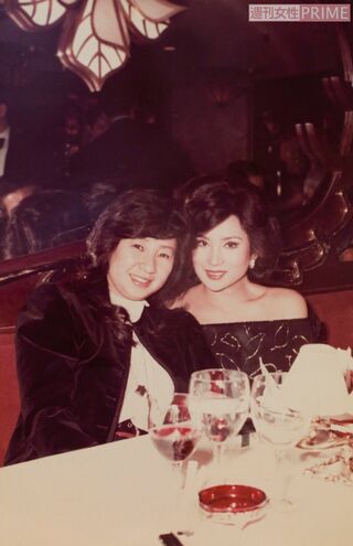 銀座のクラブ『姫』のママで作詞家の山口洋子さんとは仕事を超えた仲だった