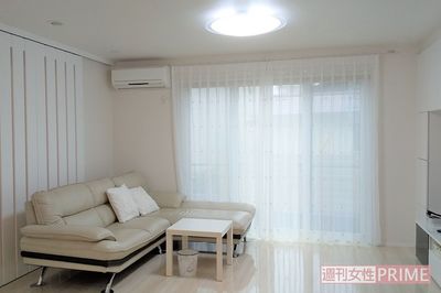 散らからない仕組みづくりでいつもスッキリのリビング