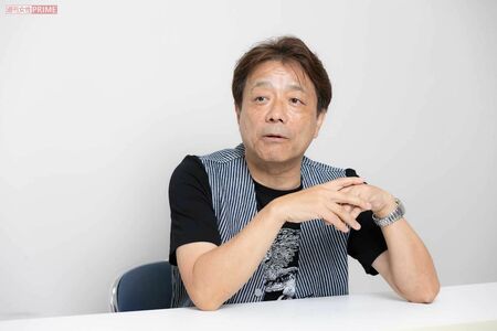 インタビューに応じた長江健次さん　撮影/矢島泰輔