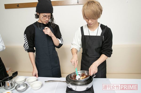 目を伏せたイケメンたちもまたよろしい