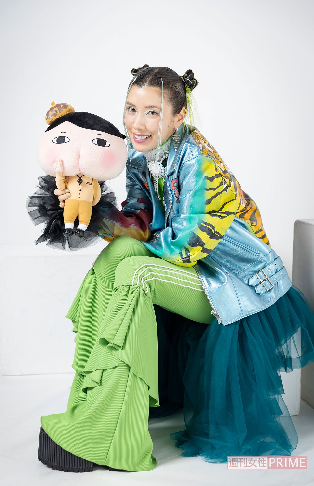 撮影／齋藤周造　スタイリスト／遠藤リカ　ヘアメイク／三浦咲衣（FLEURI）