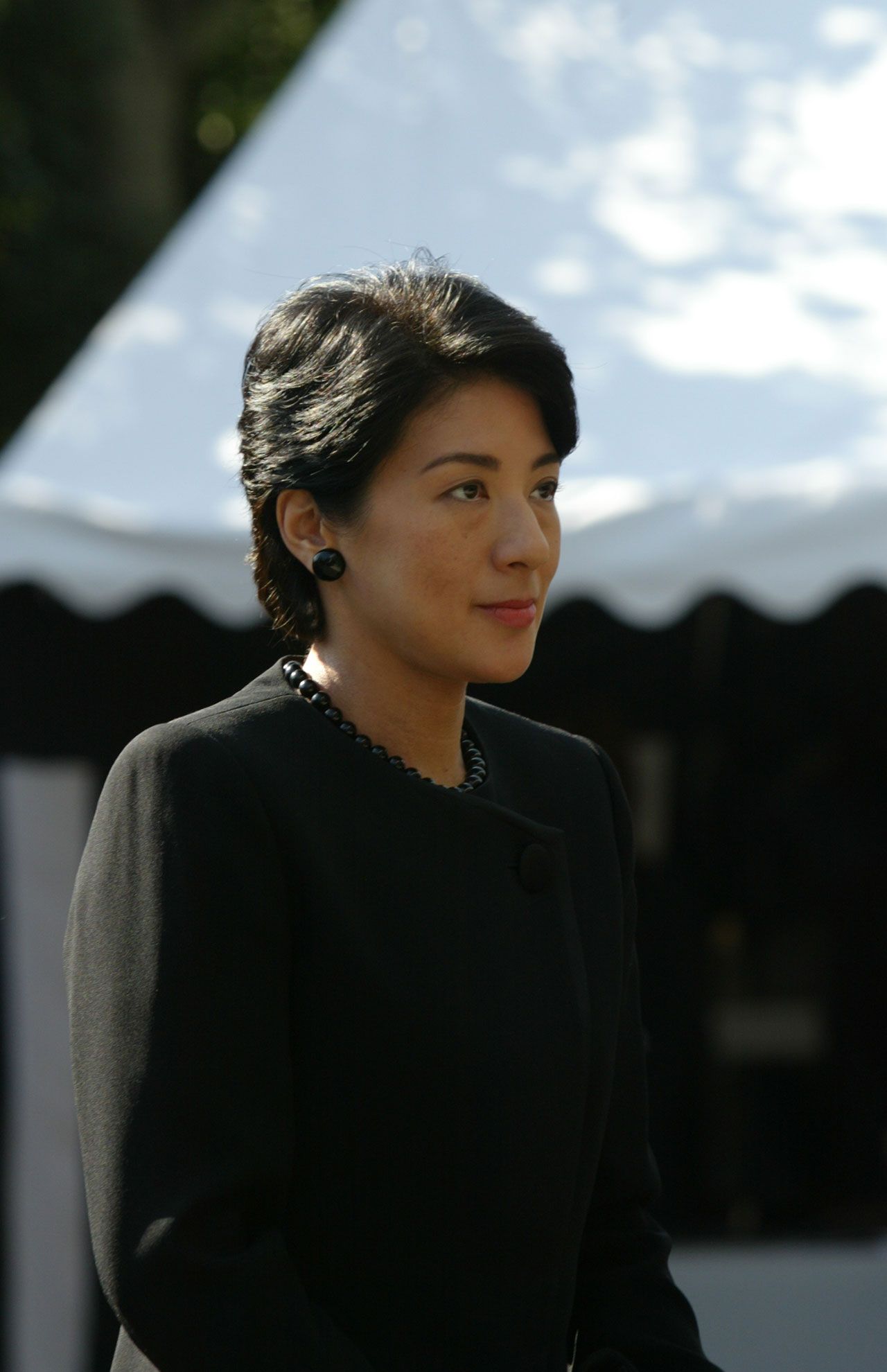 適応障害を発表された'04年の雅子さま。緊張された面持ちで……