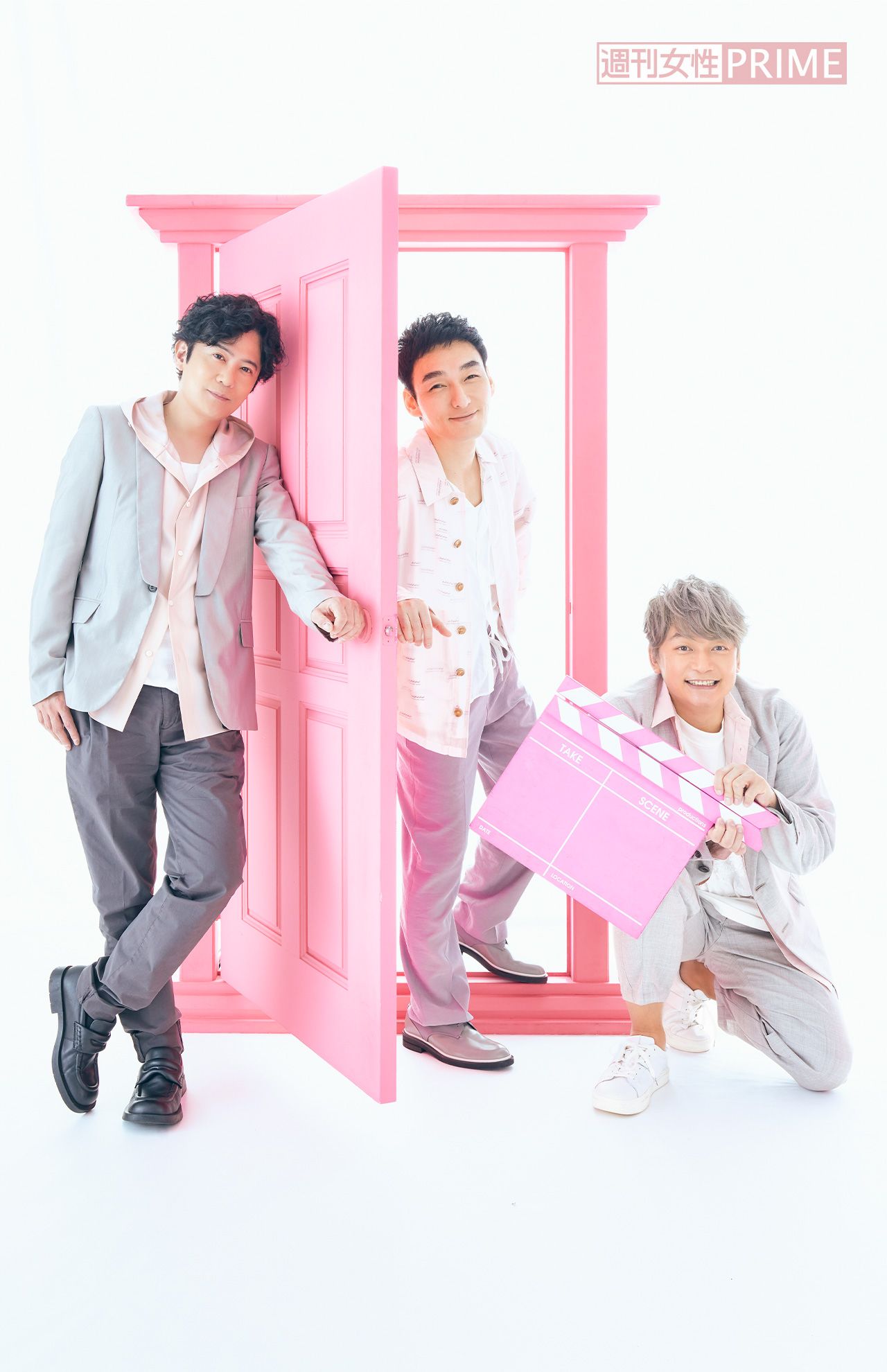 新しい地図・稲垣吾郎、草なぎ剛、香取慎吾　撮影／廣瀬靖士（2024年）