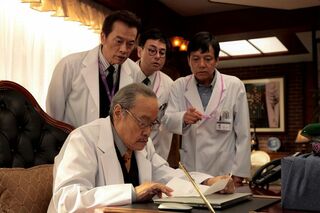 腹黒いが、愛嬌があって憎めないキャラの蛭間重勝を完璧に演じた西田敏行さん（『劇場版ドクターX FINAL』公式Xより）