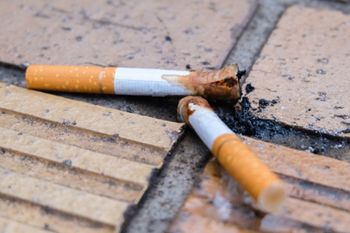 道の側溝や駅前の花壇を灰皿ぐらいに思っているのか!? 歩きタバコオジサンの副害として、吸い殻のポイ捨て問題も