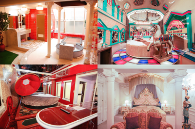 ラブホテル改めレジャーホテルが映えスポット化!「前方後円墳風呂」「滑り台に球体ベッド」「専用ルーム」…