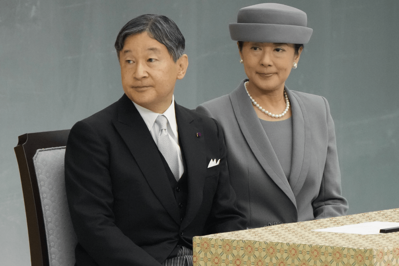 8月15日、『全国戦没者追悼式』で追悼の辞を傾聴された両陛下