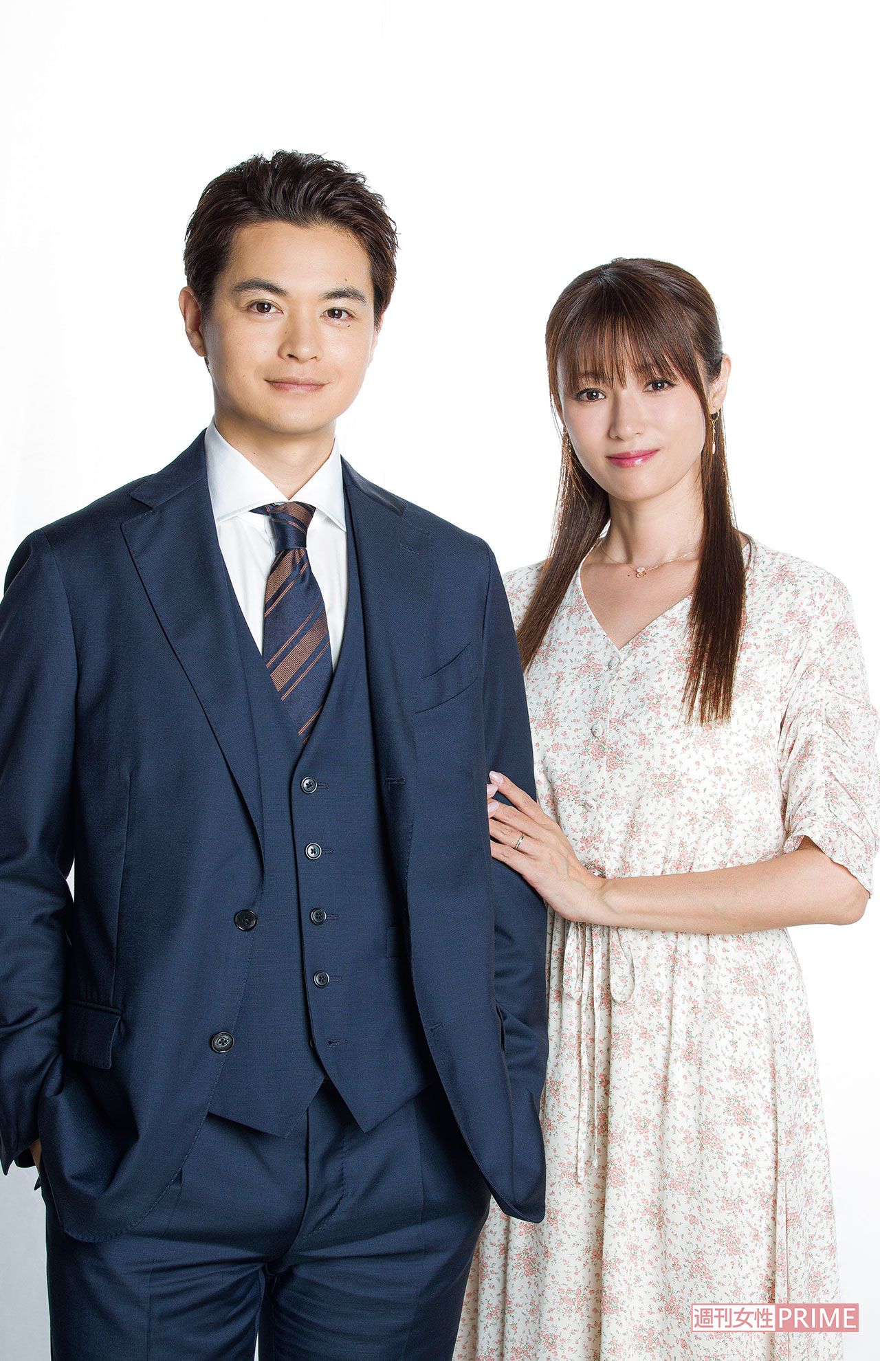 瀬戸康史と深田恭子  撮影／伊藤和幸