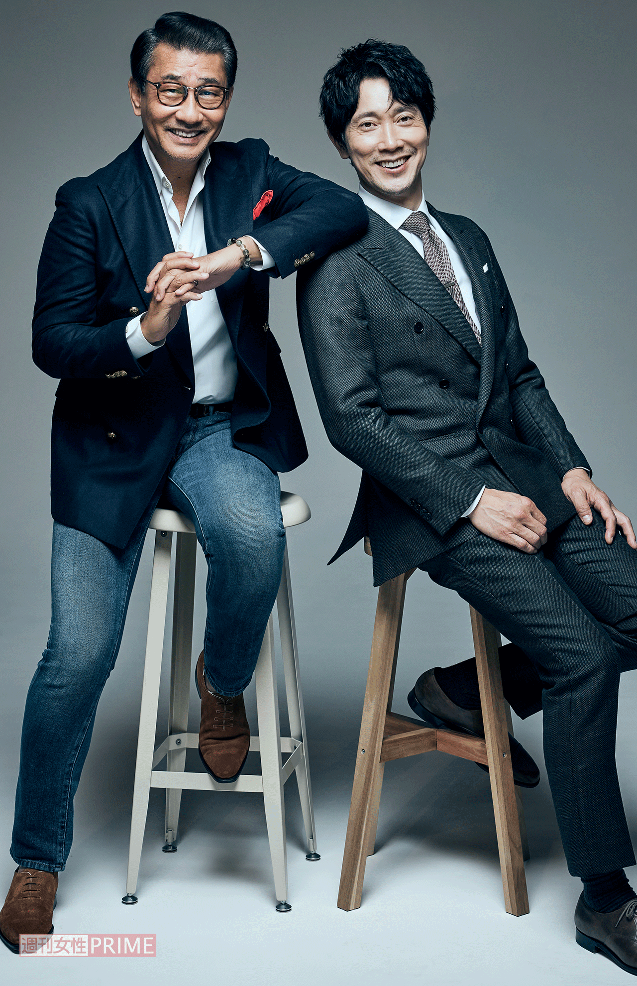 中井貴一（61）、佐々木蔵之介（54）撮影／廣瀬靖士