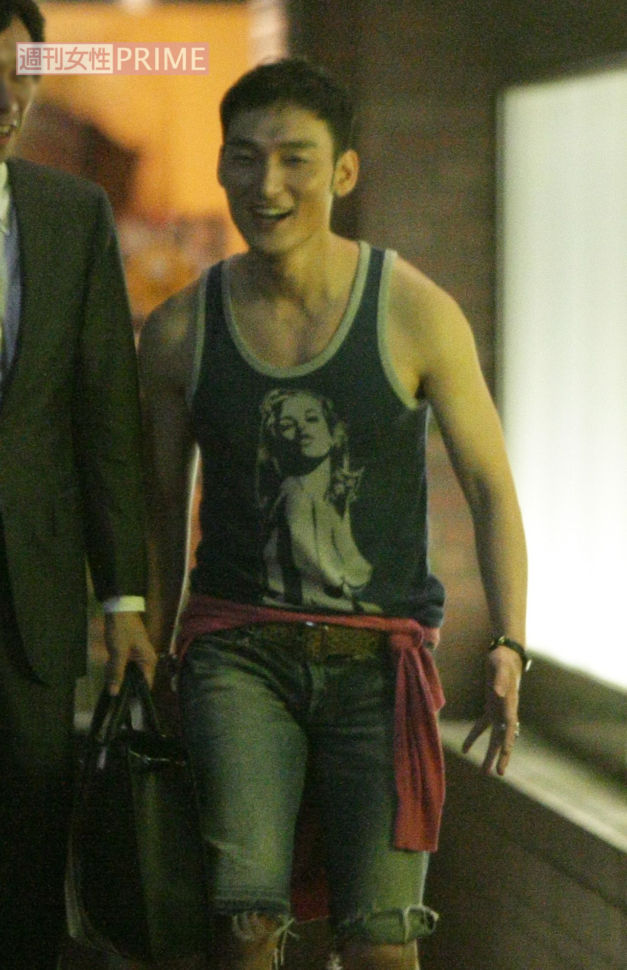 2007年7月、映画『山のあなた　徳市の恋』打ち上げに参加した草彅剛