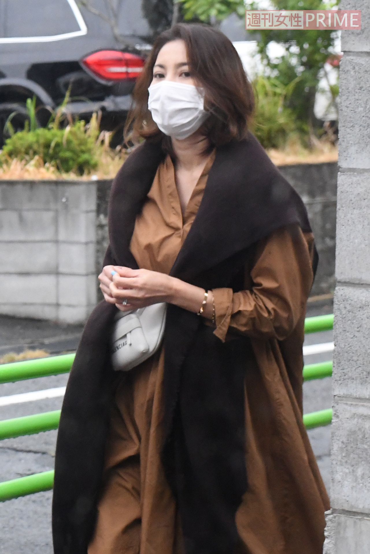 2019年10月、井ノ原快彦と運動会に向かう瀬戸朝香