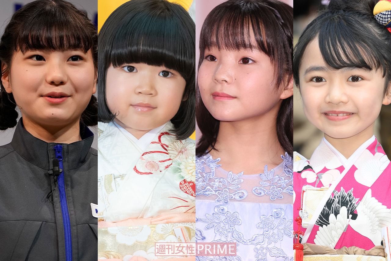 （左から）毎田暖乃、永尾柚乃、澤井梨丘、浅田芭路