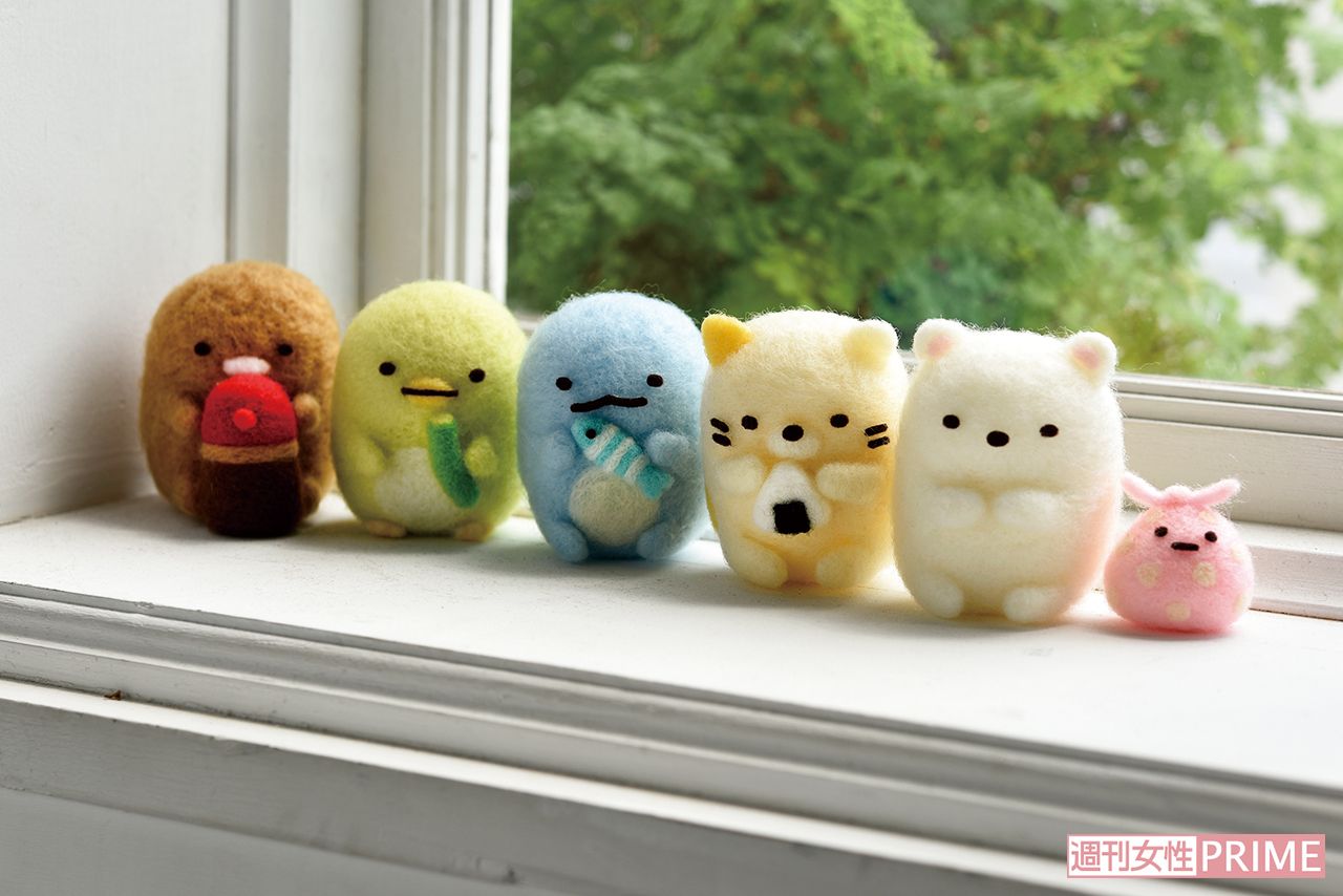 ニードルフェルトですみっコぐらし　(C)2020 San-X Co., Ltd. All Rights Reserved. 